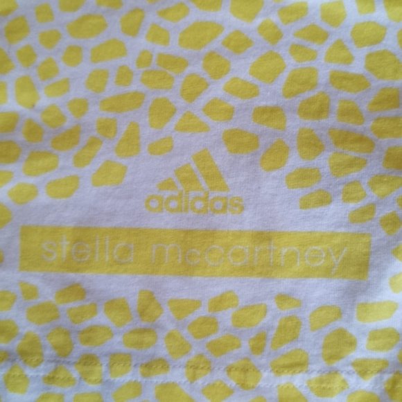 Adidas by Stella McCartney Yellow Stellasport Tank Vest XS - Picture 3 of 6
